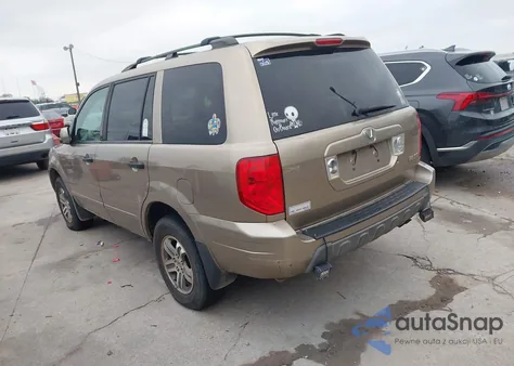 2005 Honda Pilot Ex-L из США, поврежденный, VIN 2HKYF185X5H539906
